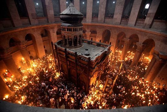 The Church of the Holy Sepulcher - Consecrated 335 AD 